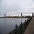 Blick auf die Innenstadt Rigas (100_1028.JPG) Riga Lettland Baltikum